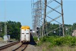 Tail End of 11N Passes the Westbound Track 1, Signal